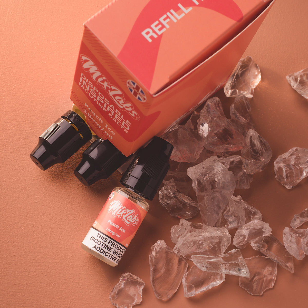 Disposable Inspired - Peach Ice Nicotine Salt 10ml