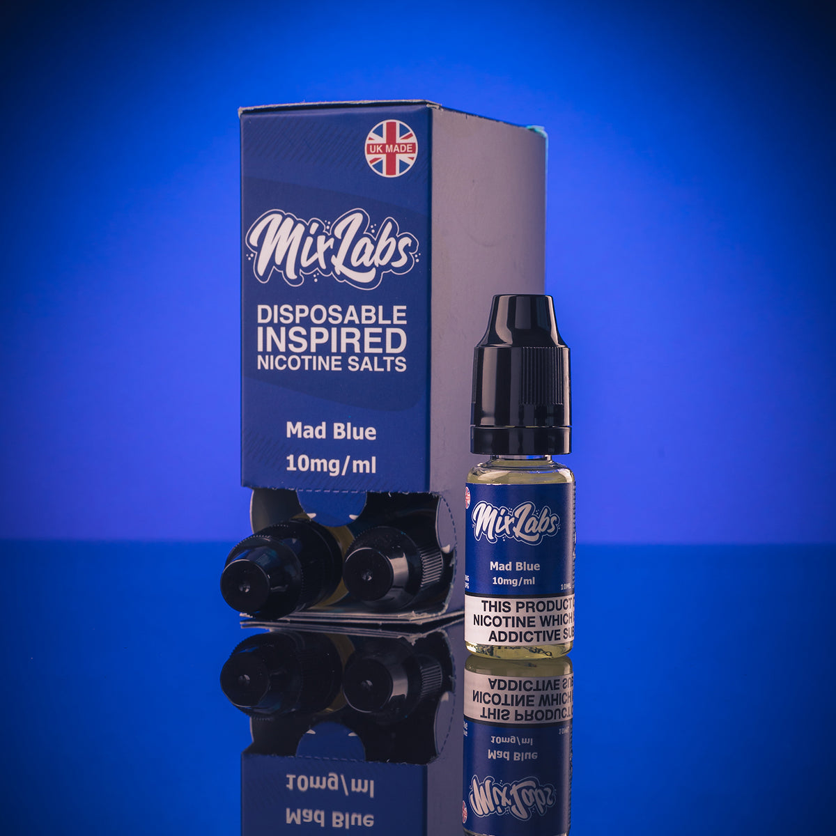 Disposable Inspired - Mad Blue Nicotine Salt 10ml