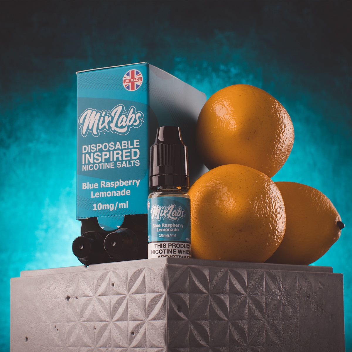 Disposable Inspired - Blue Raspberry Lemonade Nicotine Salt 10ml