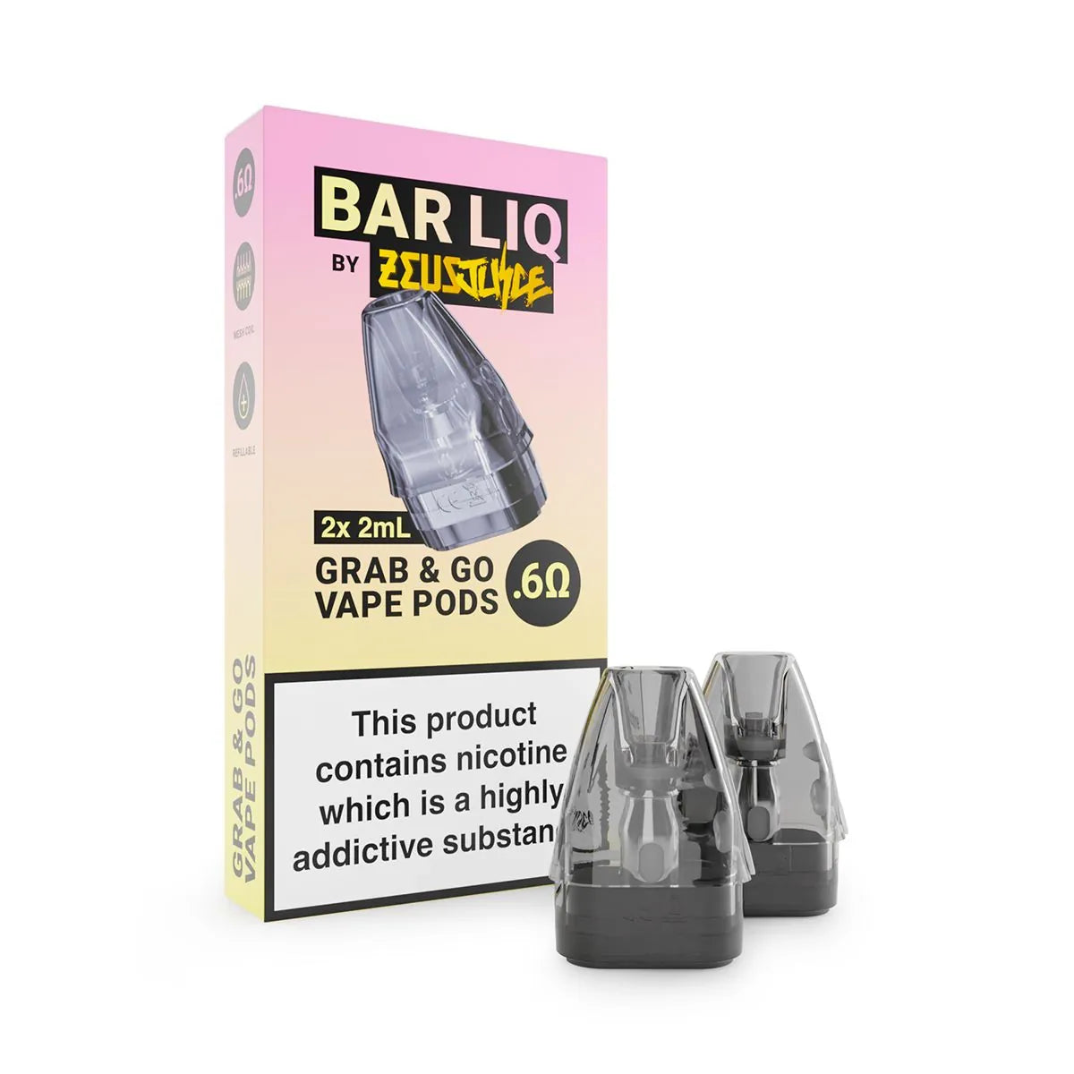 Zeus Juice Grab & Go Replacement Pods