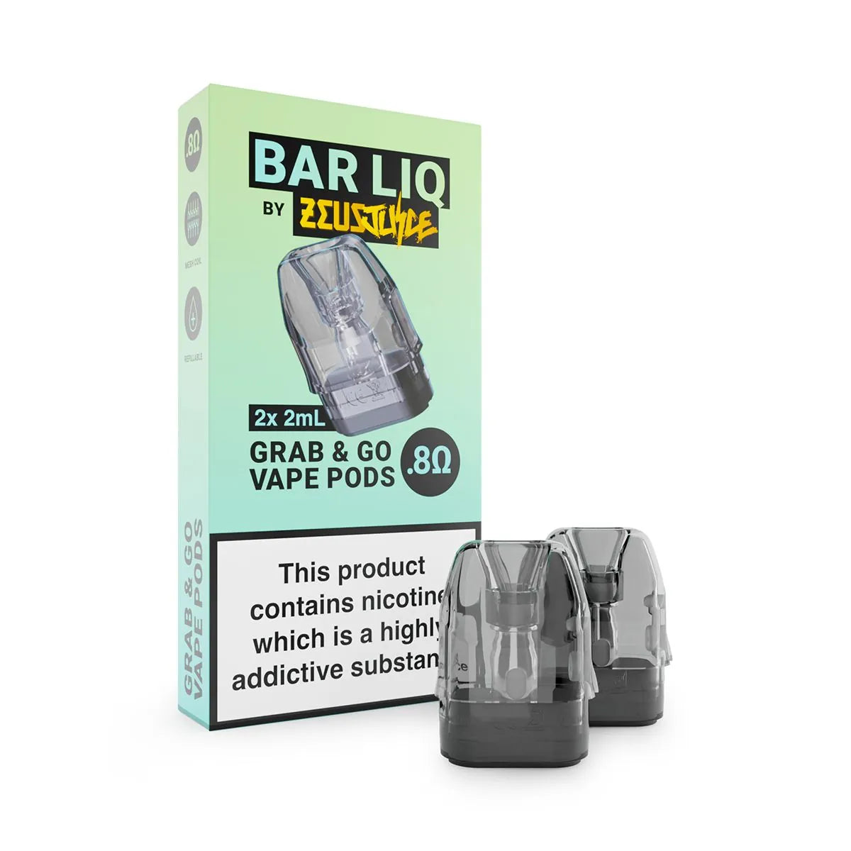 Zeus Juice Grab & Go Replacement Pods