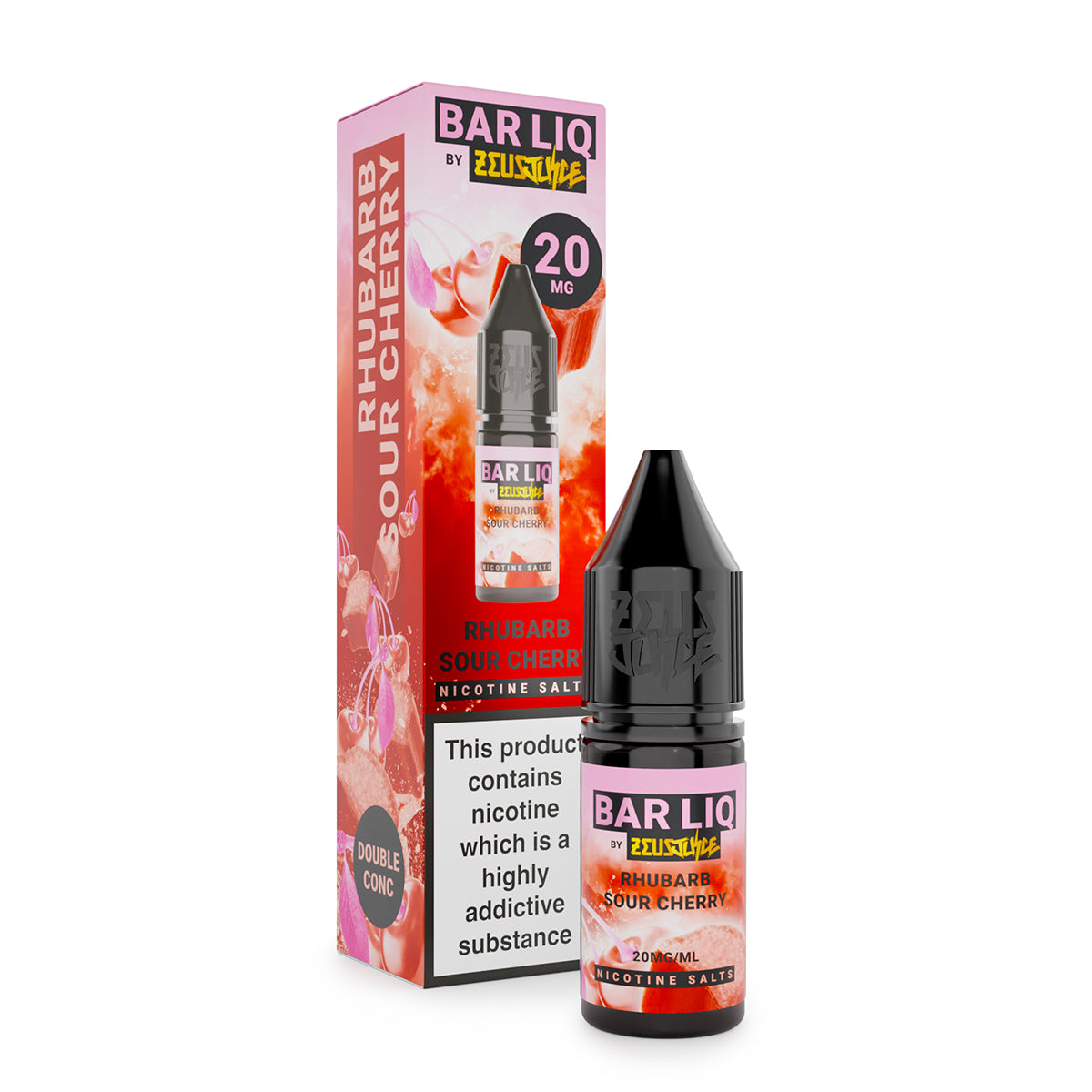 Zeus Juice Bar Liq - Rhubarb Sour Cherry Nic Salt