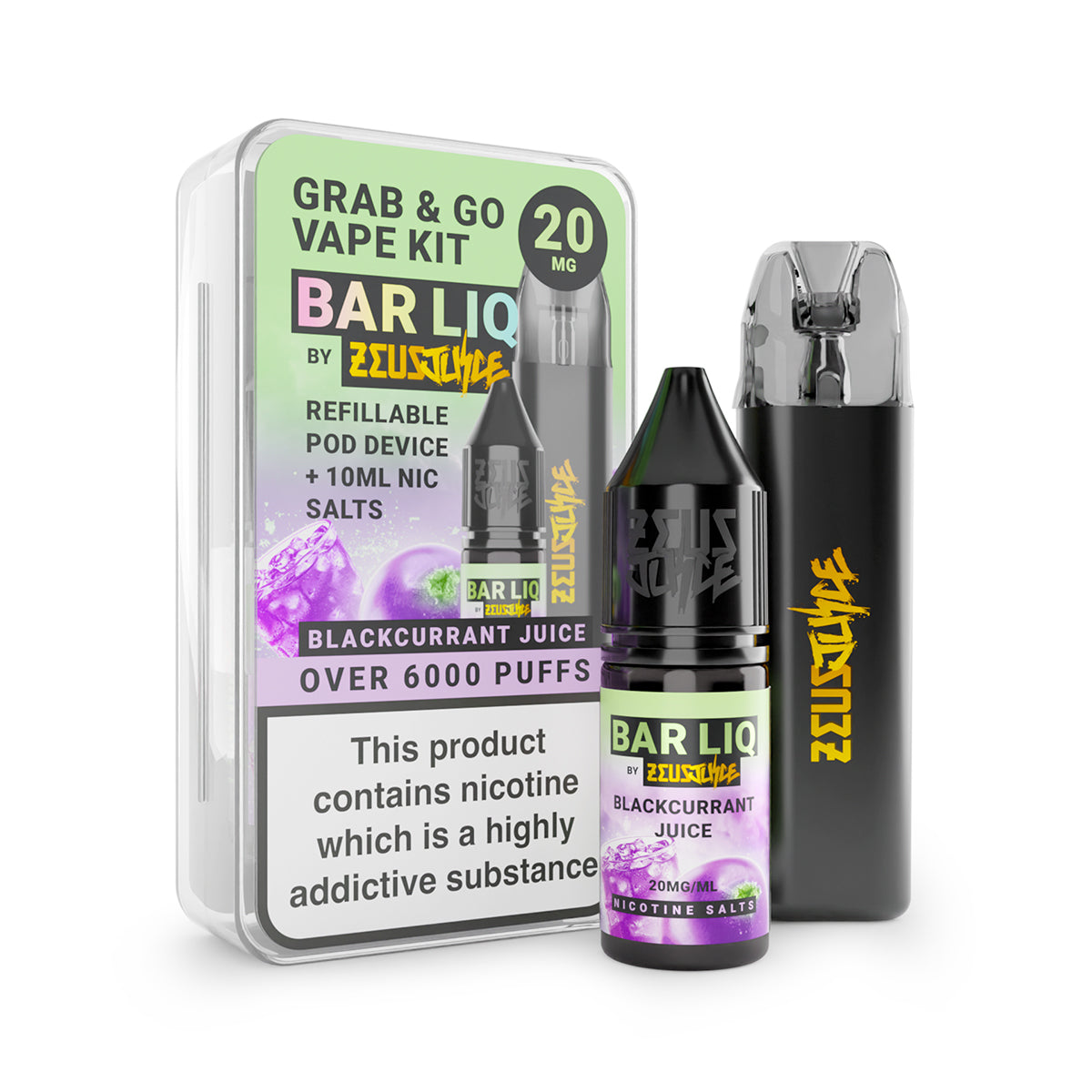 Zeus Juice Grab & Go Pod Kit