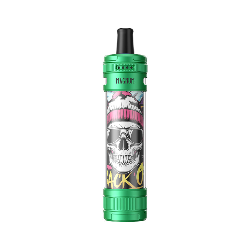 Aspire Magnum Vape Kit in Green Funky Skull design