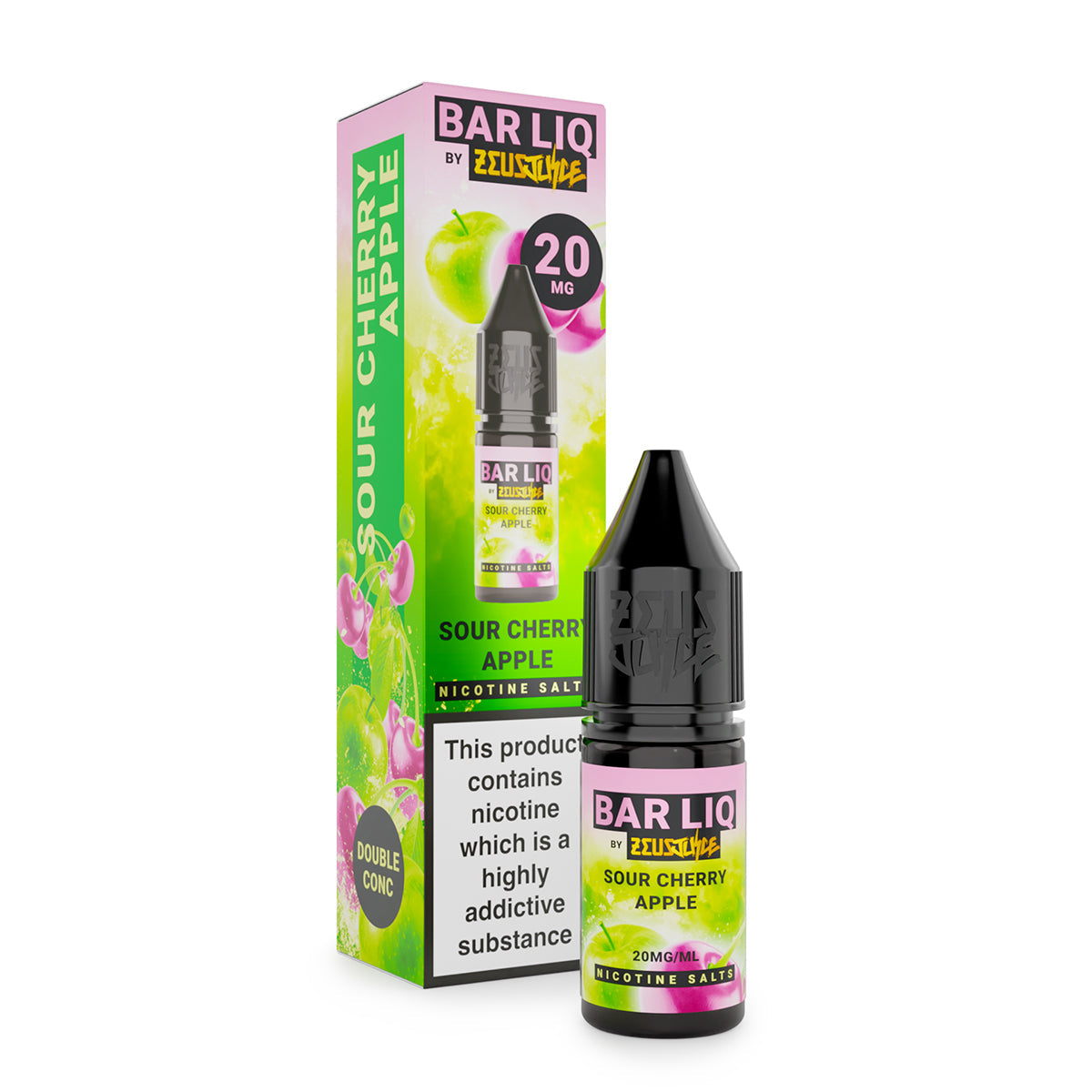 Zeus Juice Bar Liq - Sour Cherry Apple Nic Salt