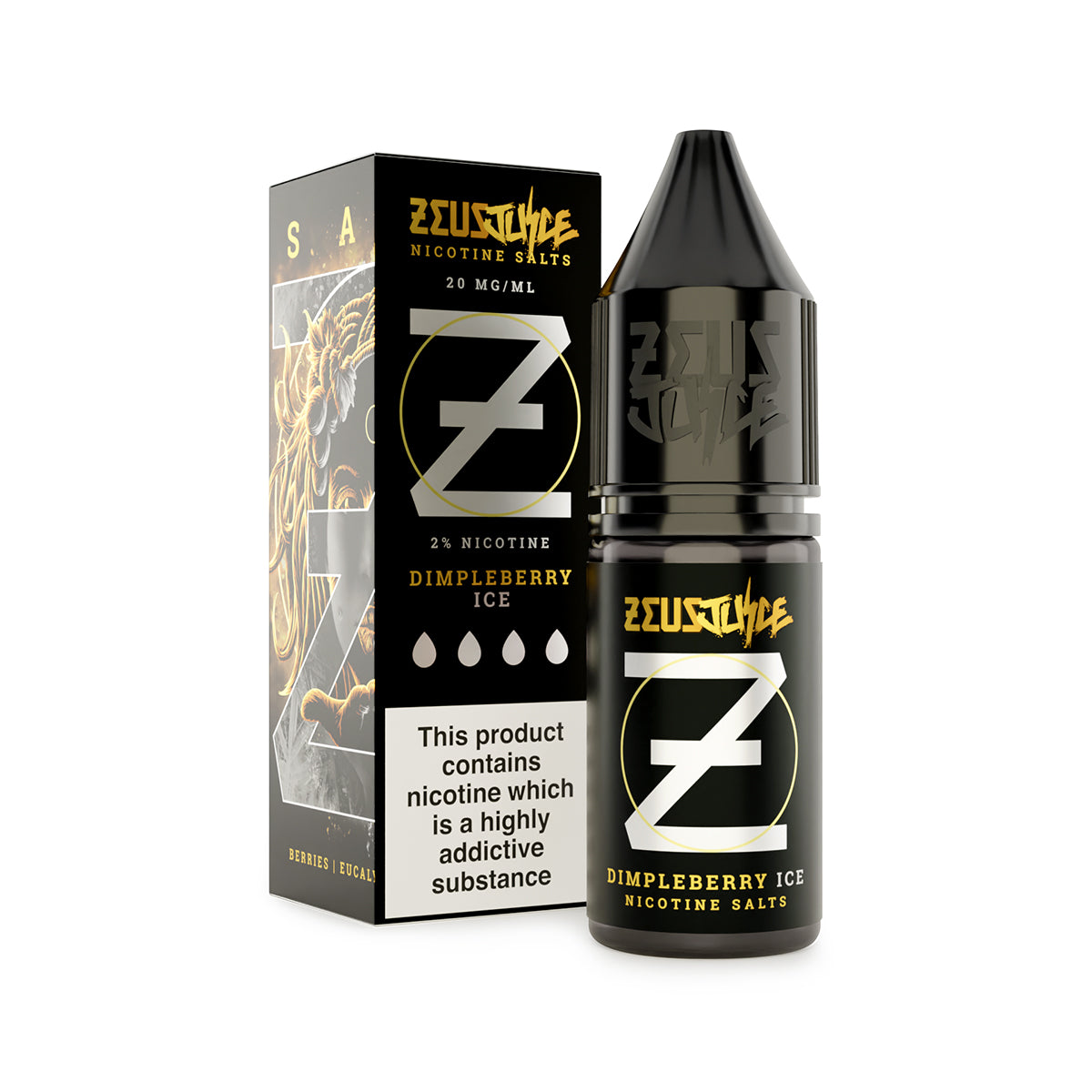 Zeus Juice - Dimpleberry Ice Nic Salt 10ml