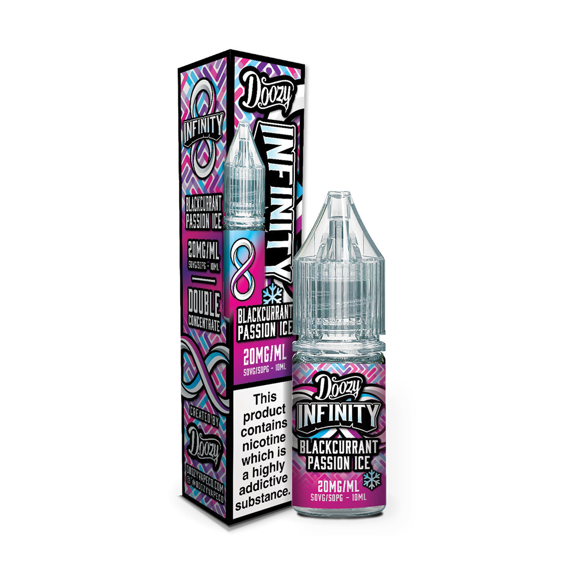 Doozy Infinity - Blackcurrant Passion Ice Nic Salt