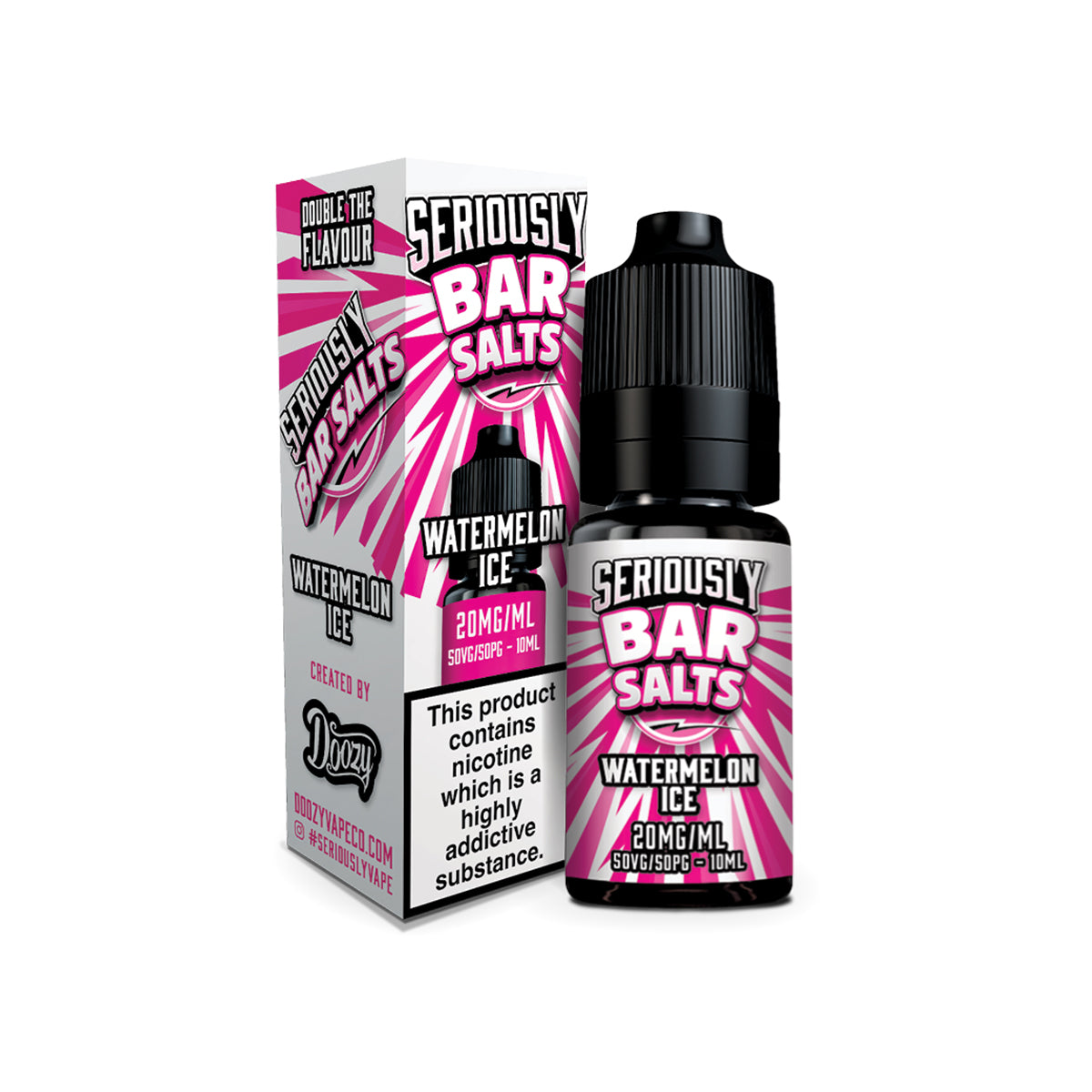 Seriously Bar Salts - Watermelon Ice Nic Salt