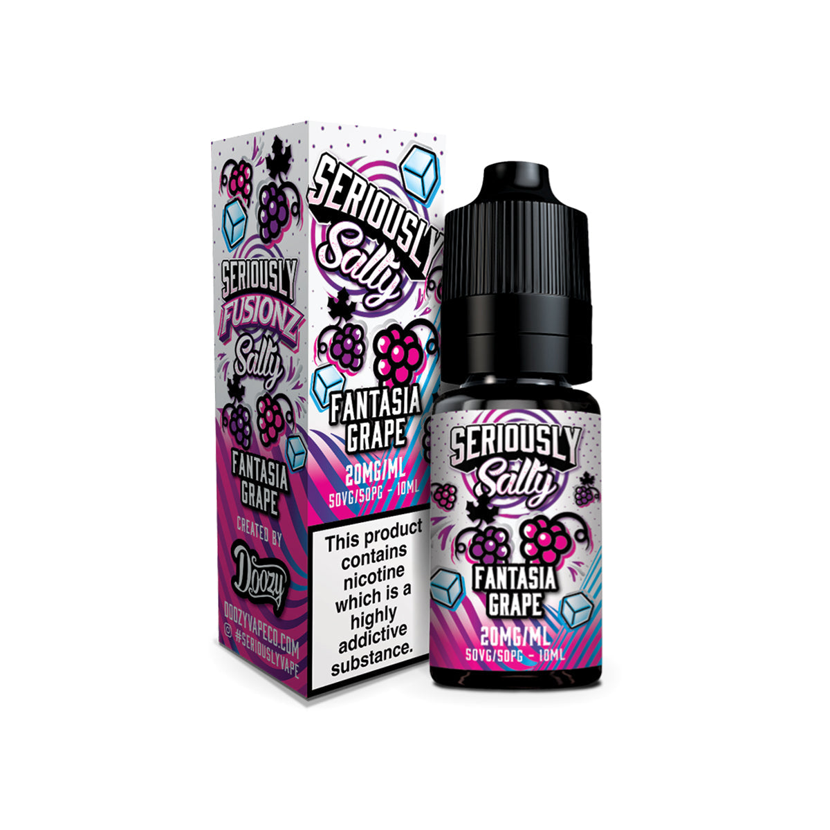 Seriously Fusionz - Fantasia Grape Nic Salt
