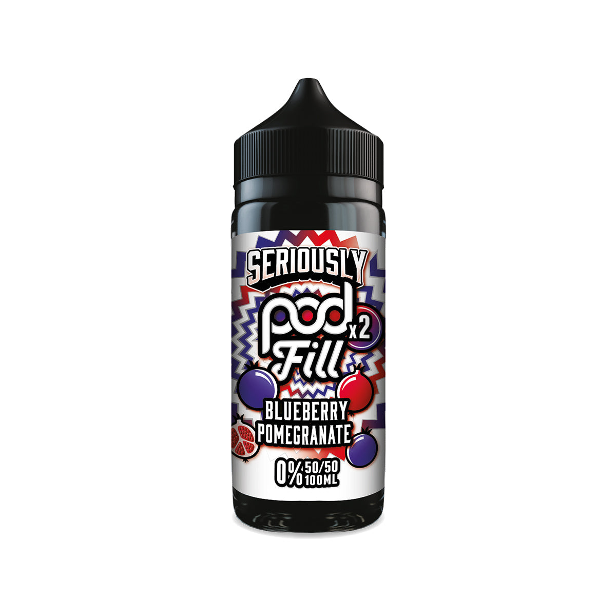 Seriously Pod Fill X2 - Blueberry Pomegranate 100ml