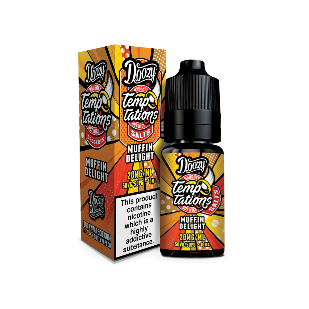 Doozy Temptations - Muffin Delight Nic Salt