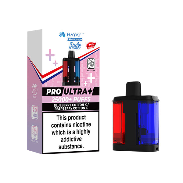 Hayati Pro Ultra+ 25K Replacement Pods