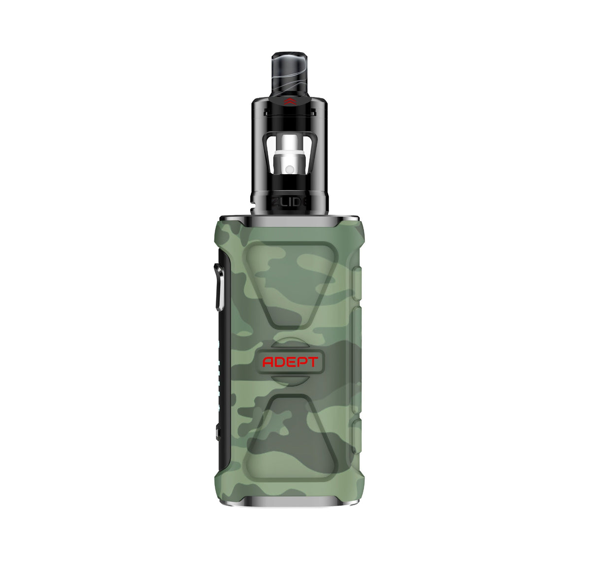 Innokin Adept Zlide Kit in Forest Camo on white background
