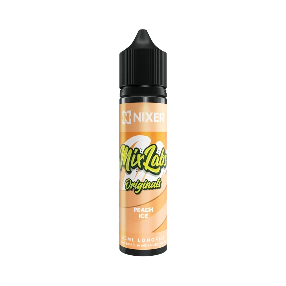 Nixer x Mix Labs Originals - Peach Ice 30ml Longfill