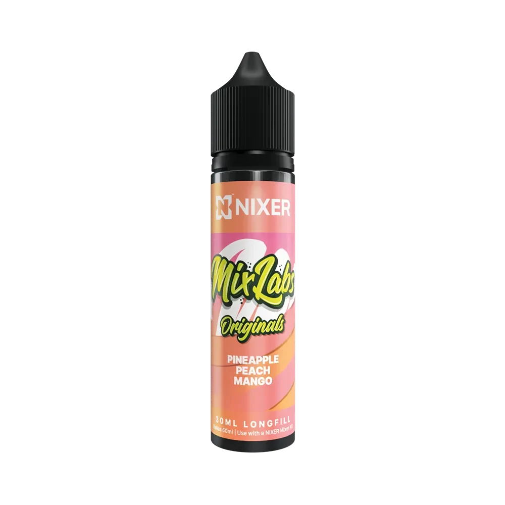 Nixer x Mix Labs Originals - Pineapple Peach Mango 30ml Longfill