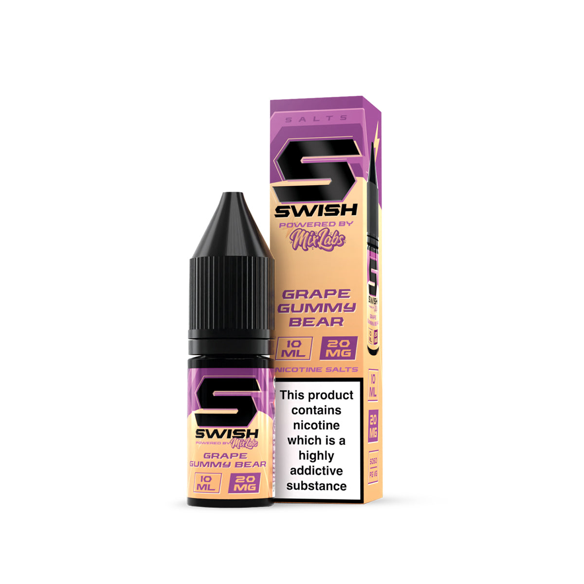 Swish - Grape Gummy Bear Nic Salt