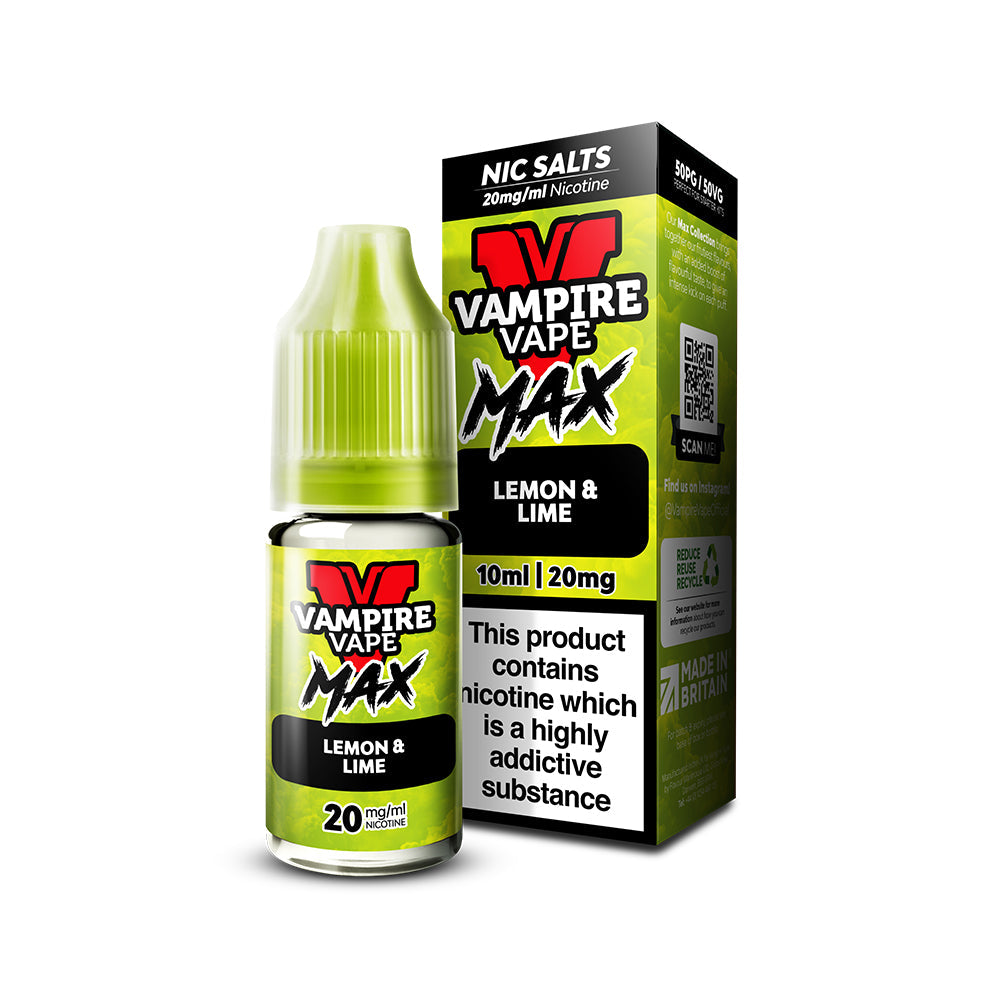 Vampire Vape Max - Lemon & Lime Nic Salt