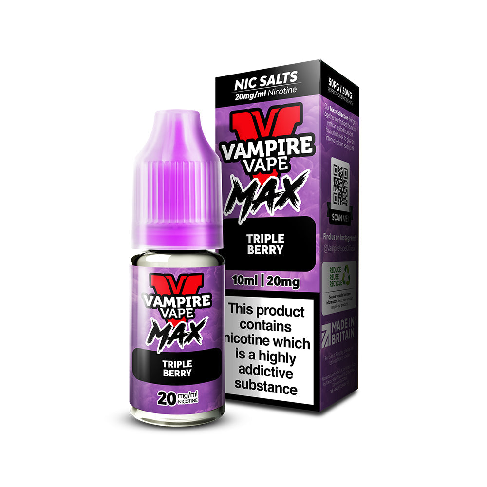 Vampire Vape Max - Triple Berry Nic Salt