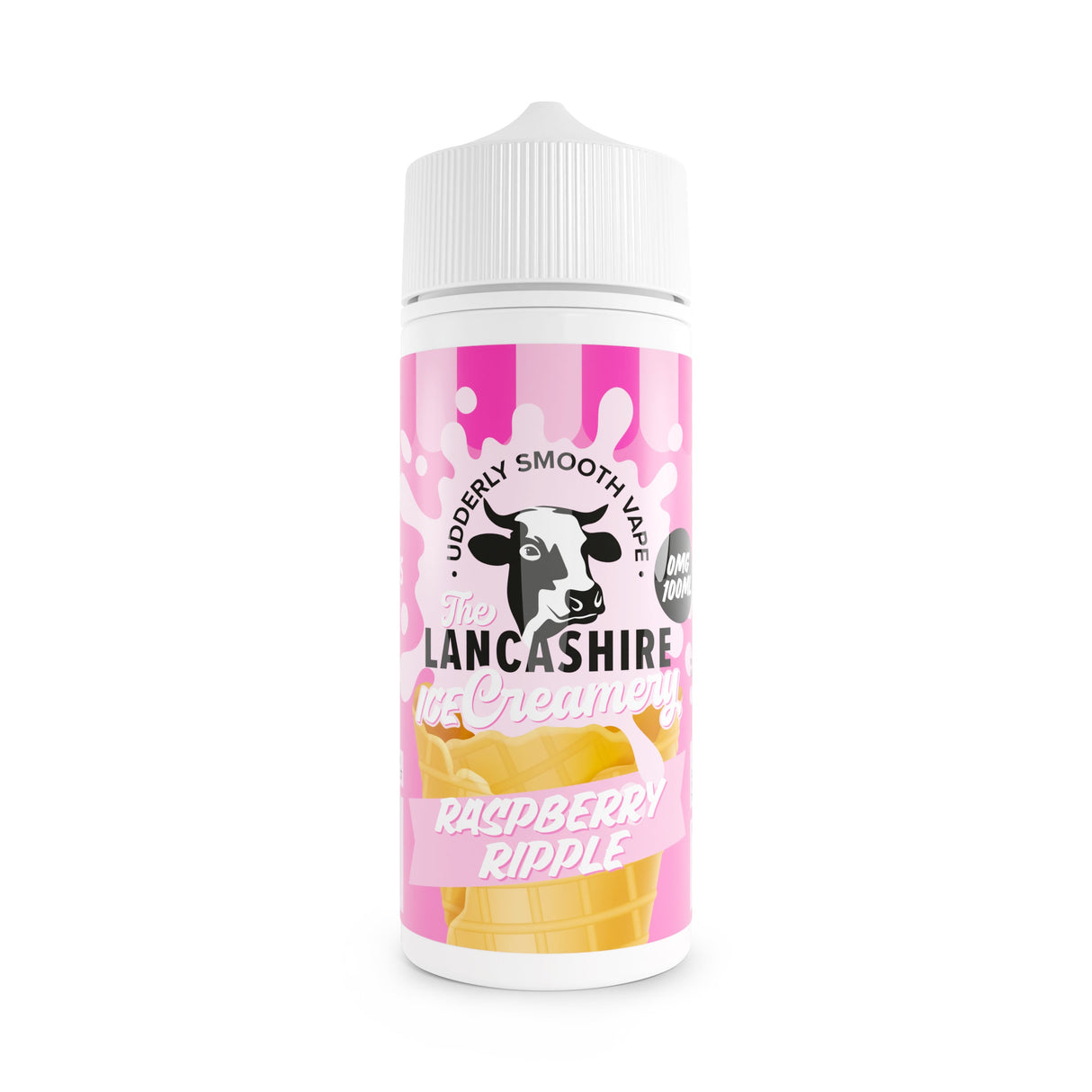 The Lancashire Ice Creamery - Raspberry Ripple 100ml