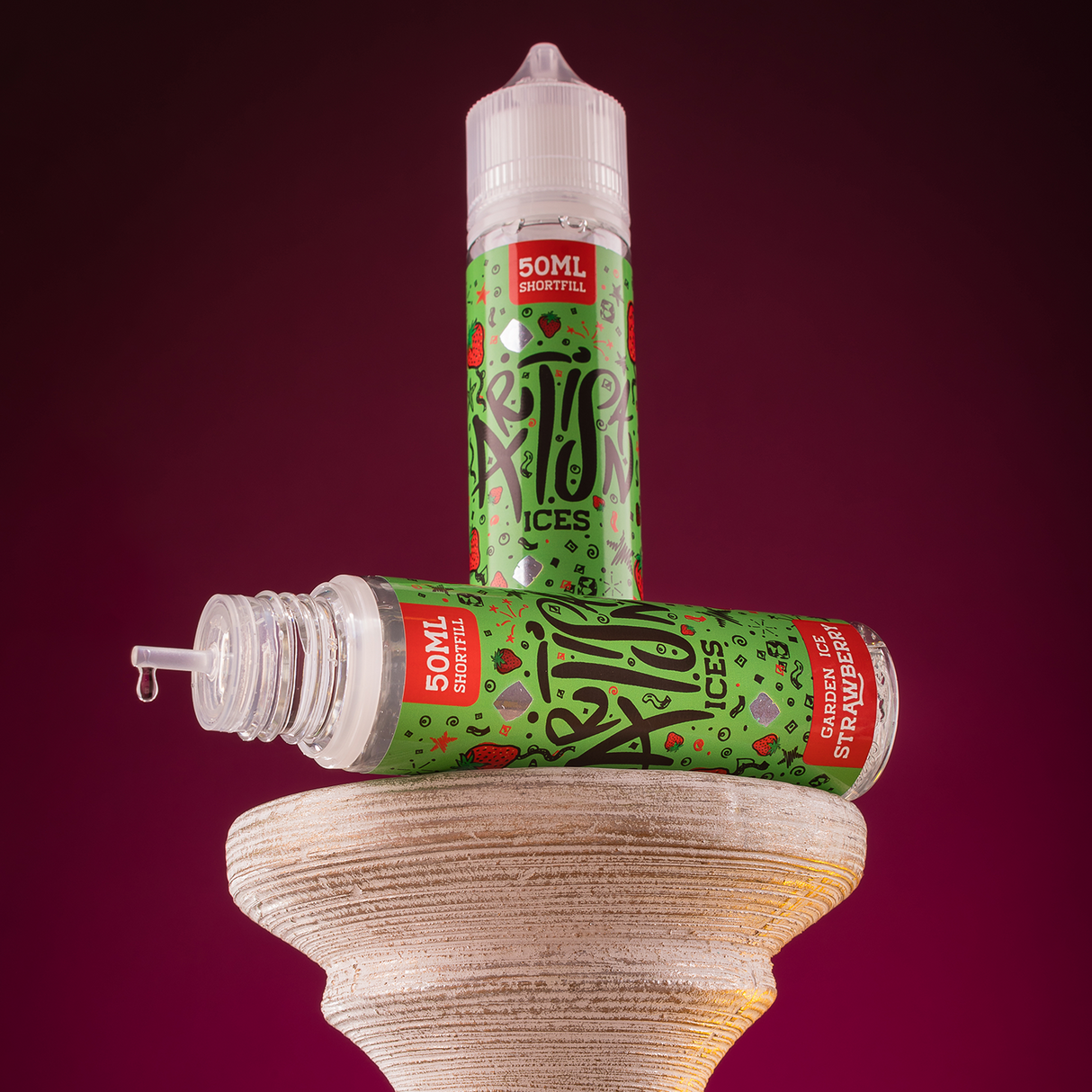 Artisan Ices - Garden Ice Strawberry 50ml