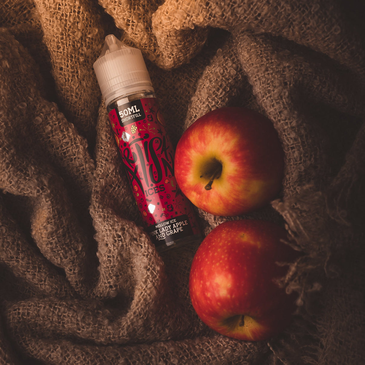 Artisan Ices - Mellow Ice Pink Lady Apple and Grape 50ml