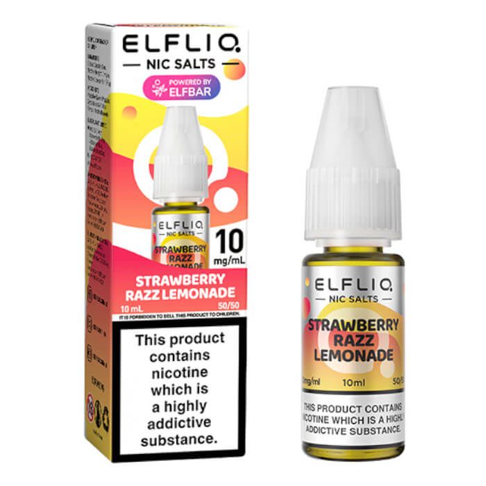 Elfliq - Strawberry Razz Lemonade Nic Salt