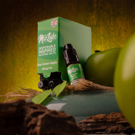 Disposable Inspired - Sour Green Apple Nicotine Salt