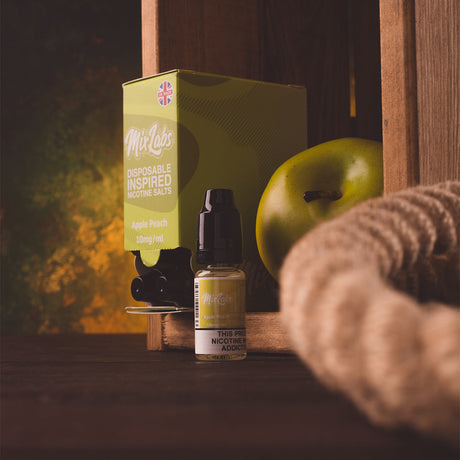 Disposable Inspired - Apple Peach Nicotine Salt 10ml