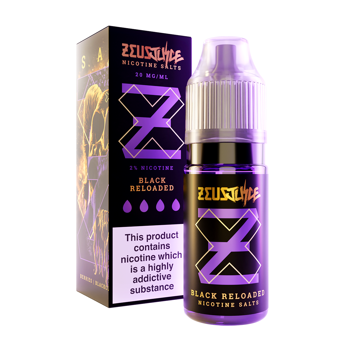 Zeus Juice [EXPIRED] - Black Reloaded Nic Salt