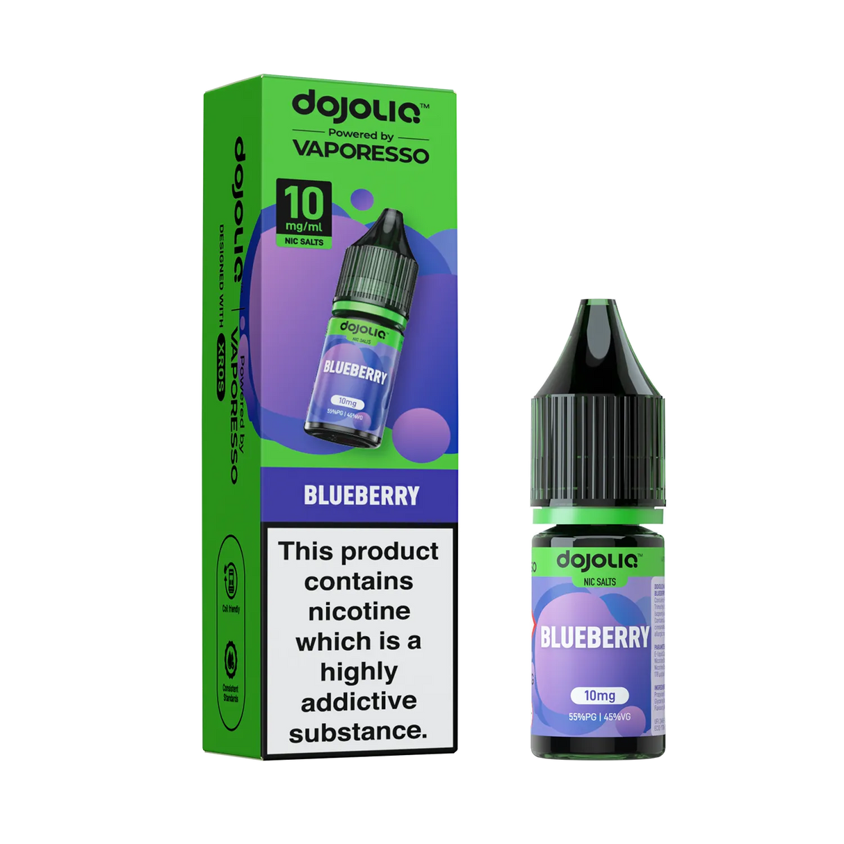 Vaporesso DOJOLIQ - Blueberry Nic Salt 10ml