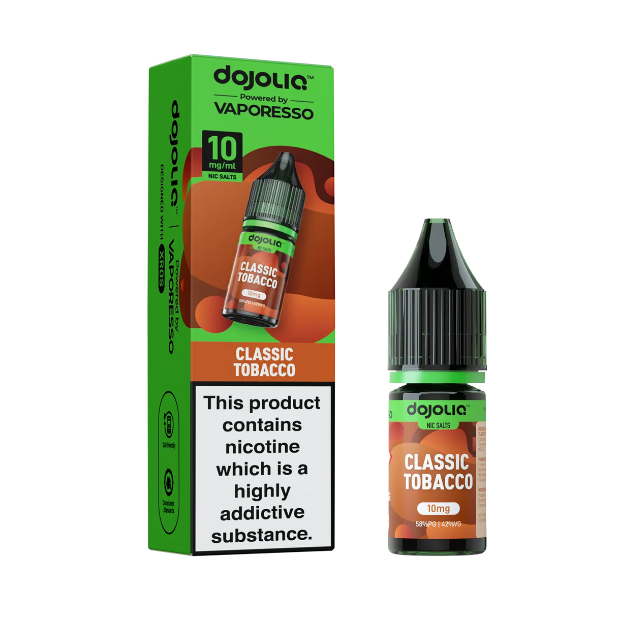 Vaporesso DOJOLIQ - Classic Tobacco Nic Salt 10ml