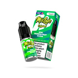 Mix Labs Originals Kiwi Passionfruit Guava nicotine salt 10ml 5mg UK made e-liquid angled bottle and box on white background