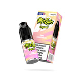 Mix Labs Originals Pink Lemonade nicotine salt 10ml 5mg UK made e-liquid angled bottle and box on white background