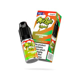 Mix Labs Originals Strawberry Kiwi nicotine salt 10ml 5mg UK made e-liquid angled bottle and box on white background