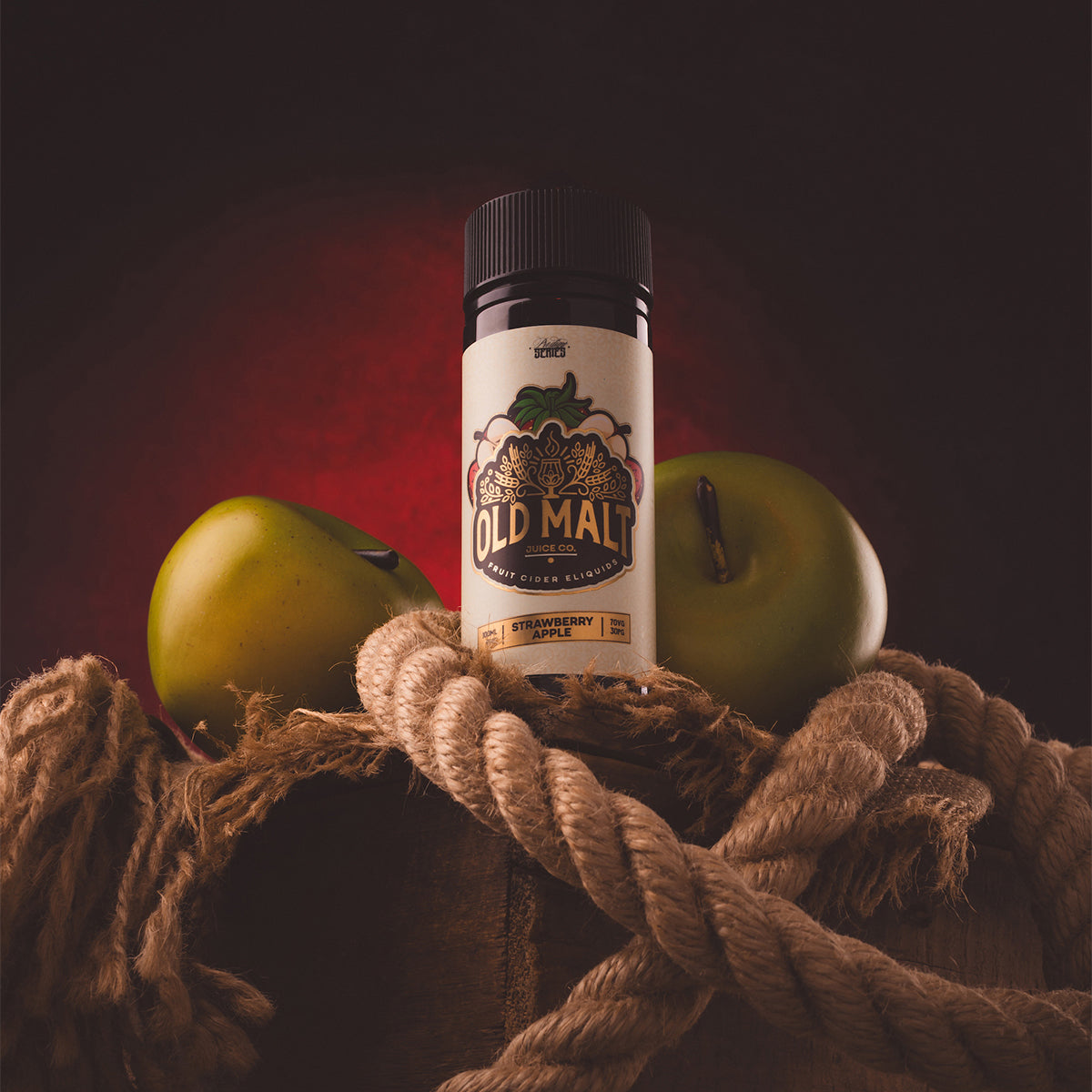 Old Malt - Strawberry Apple 100ml
