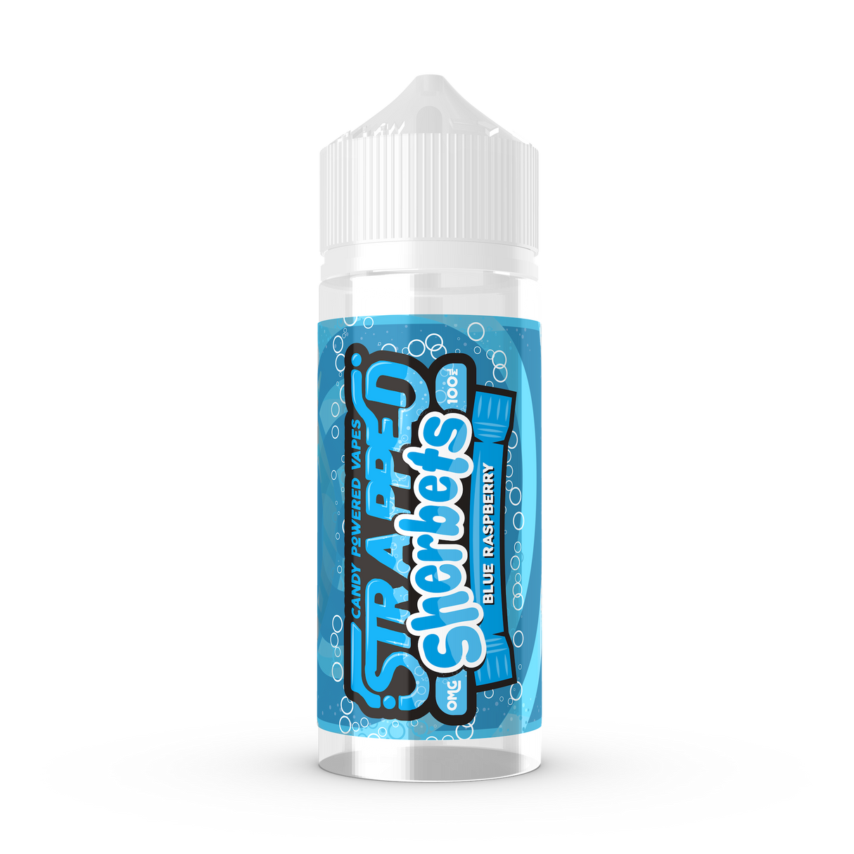 Strapped Sherbets [EXPIRED] - Blue Raspberry Sherbet 100ml