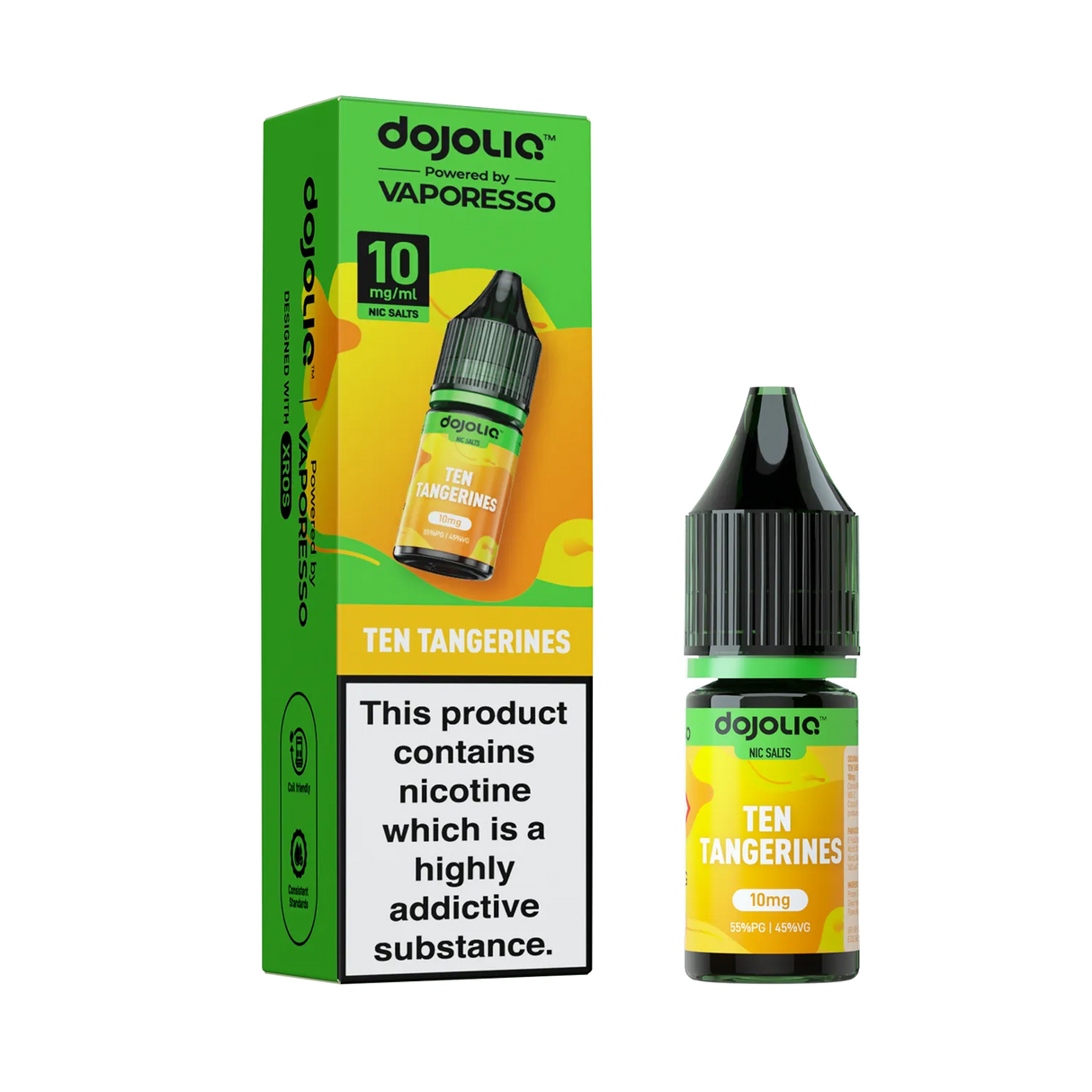 Vaporesso DOJOLIQ - Ten Tangerines Nic Salt 10ml