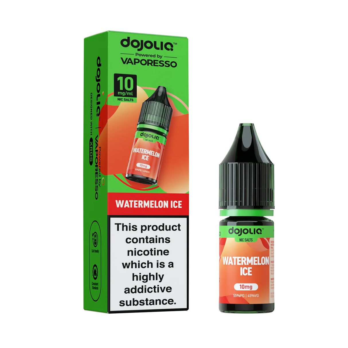 Vaporesso DOJOLIQ - Watermelon Ice Nic Salt 10ml