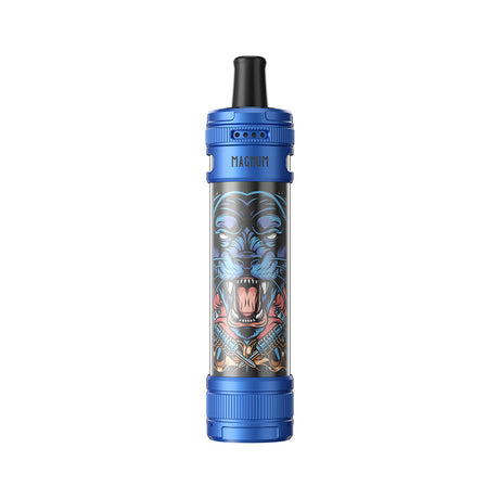 Aspire Magnum Vape Kit in Blue Fire Tiger design