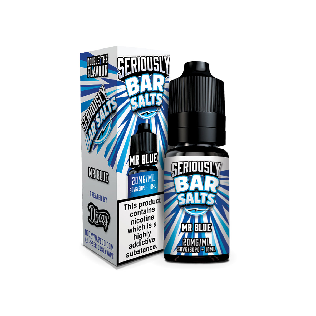 Seriously Bar Salts - Mr Blue Nic Salt