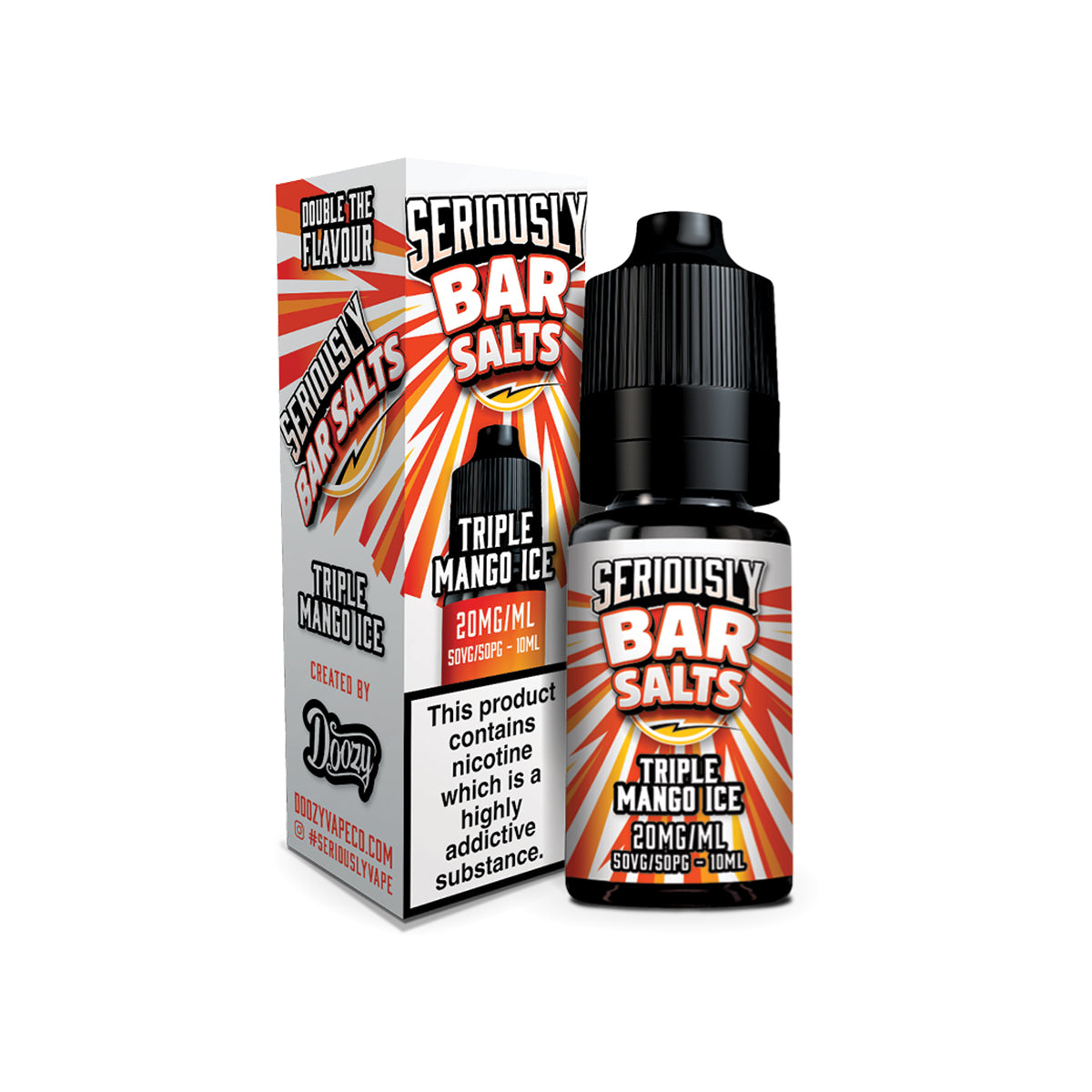 Seriously Bar Salts - Triple Mango Ice Nic Salt