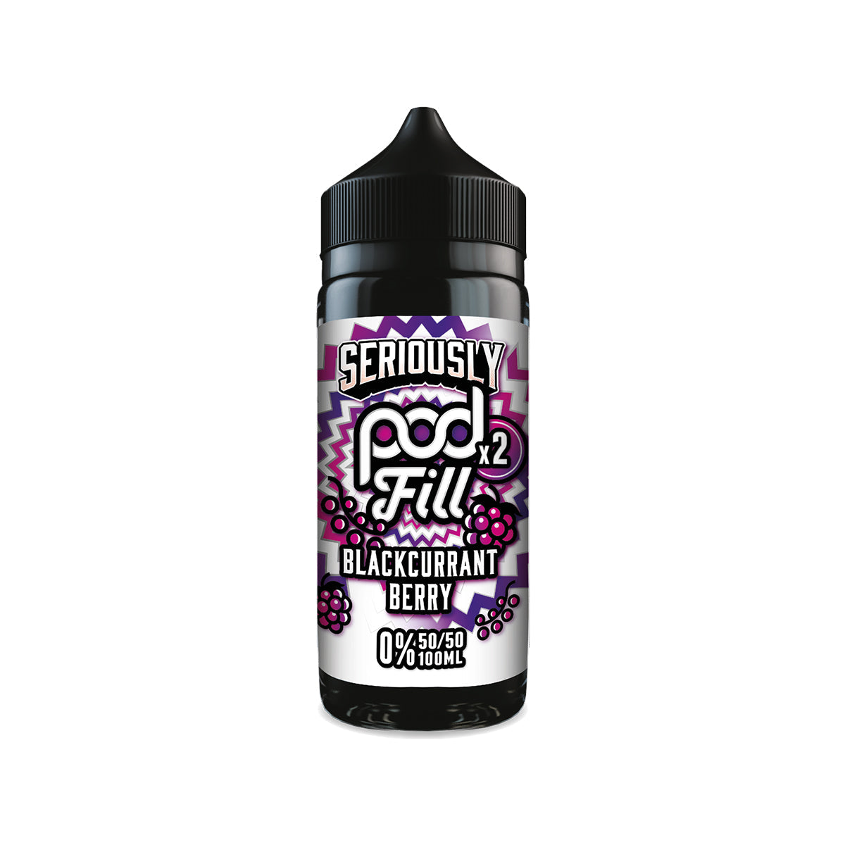 Seriously Pod Fill X2 - Blackcurrant Berry 100ml