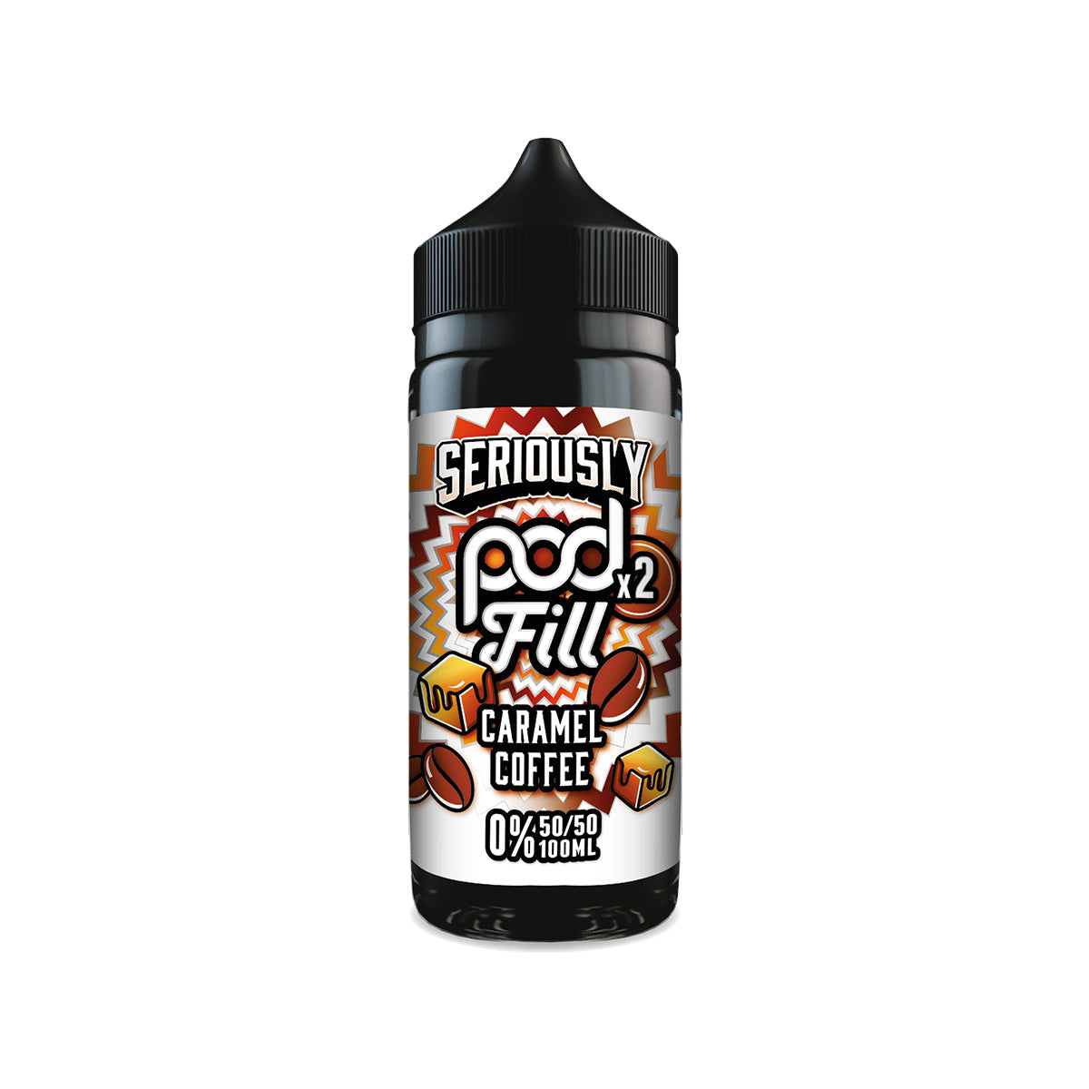 Seriously Pod Fill X2 - Caramel Coffee 100ml