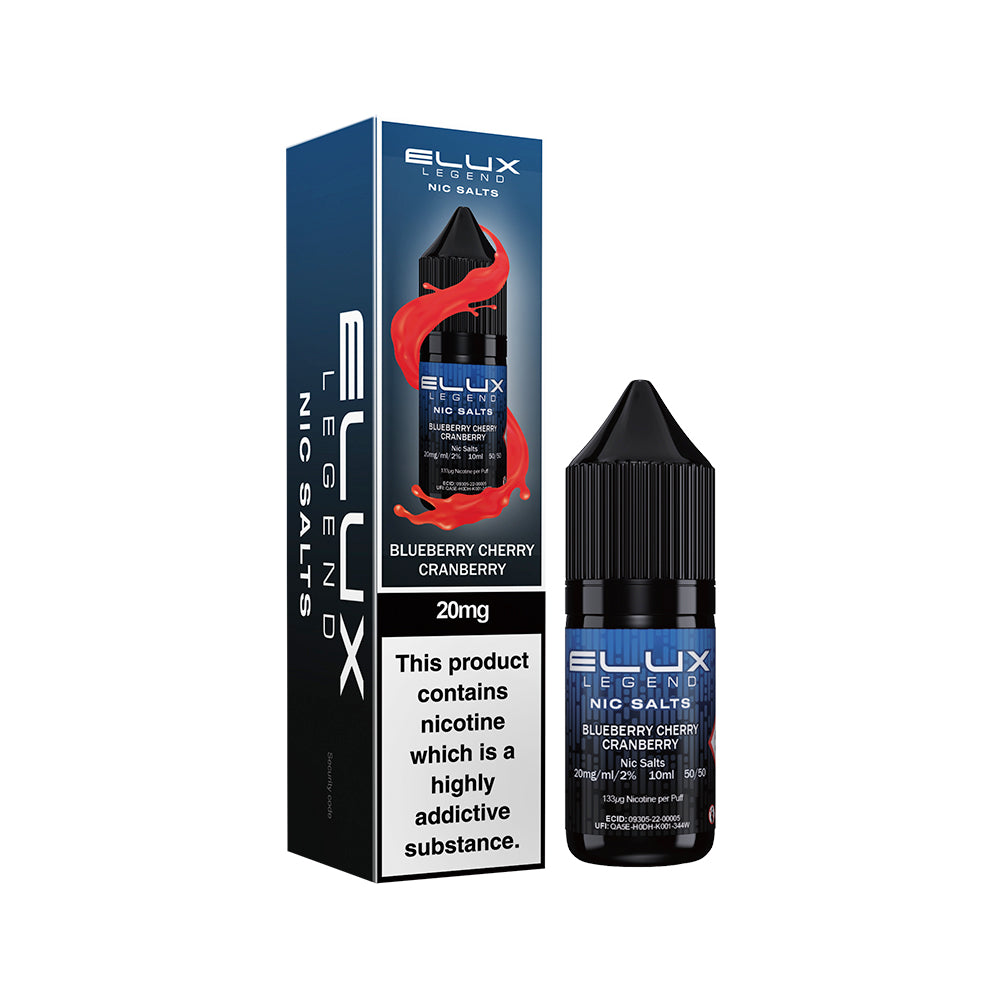 Elux Legend - Blueberry Cherry Cranberry Nic Salt