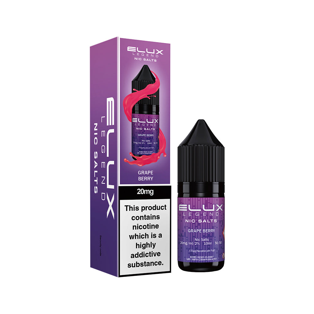 Elux Legend - Grape Berries Nic Salt