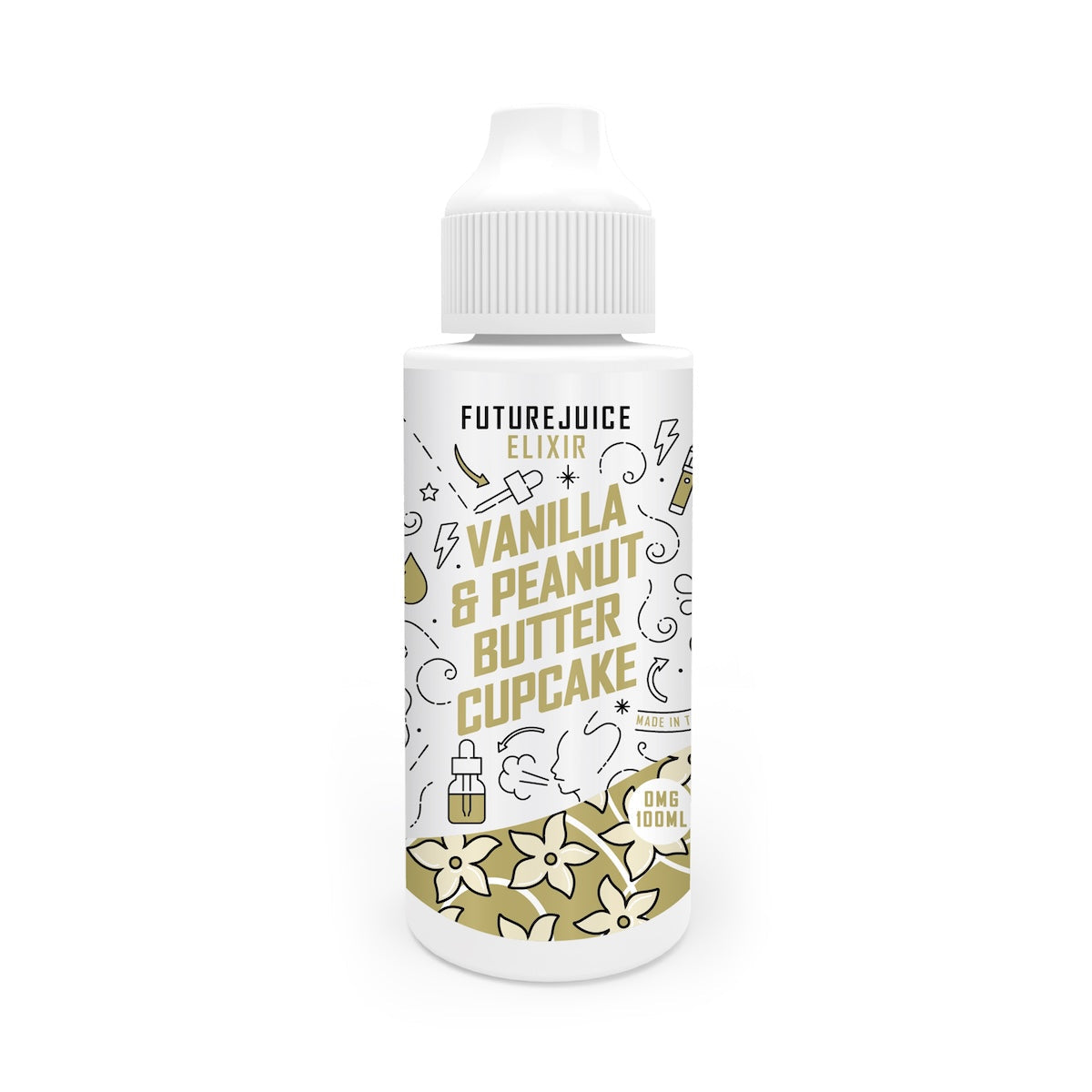 Future Juice Elixir - Vanilla & Peanut Butter Cupcake 100ml