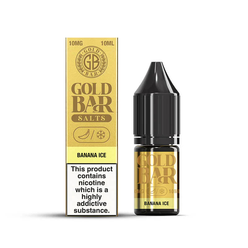 Gold Bar - Banana Ice Nic Salt 10ml