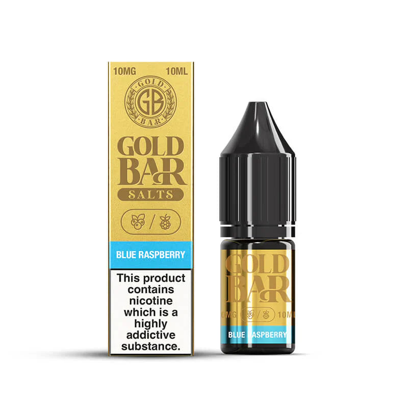 Gold Bar - Blue Raspberry Nic Salt 10ml