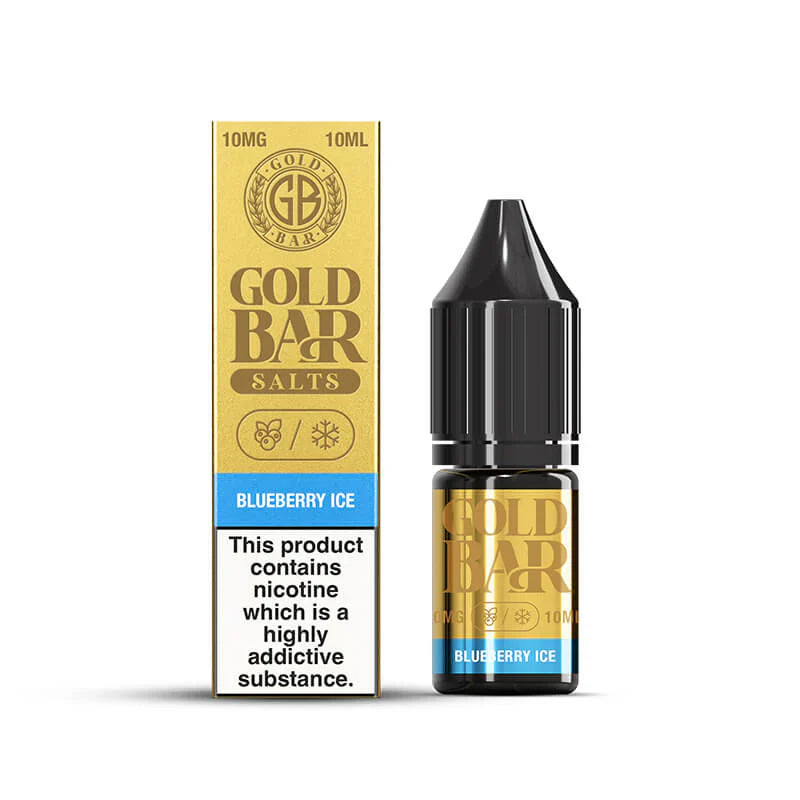 Gold Bar - Blueberry Ice Nic Salt 10ml