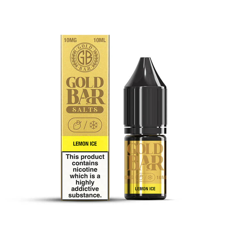 Gold Bar - Lemon Ice Nic Salt 10ml